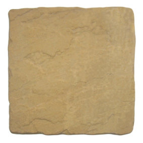 Patio Paving Slabs 'The Gawsworth' Barley 600 x 600 x 38mm - Pack of 25