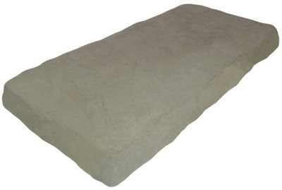 Patio Paving Slabs 'The Gawsworth' Weathered York 600 x 300 x 38mm - Pack of 50