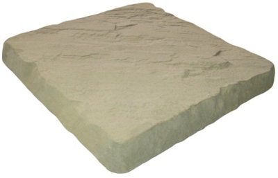 Patio Paving Slabs 'The Gawsworth' Weathered York 600 x 600 x 38mm - Pack of 25