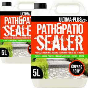 Patio Seal Patio Sealant for Indian Sandstone Concrete Paths Patios 10L