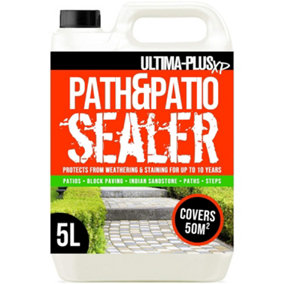 Patio Seal Patio Sealant for Indian Sandstone Concrete Paths Patios 5L