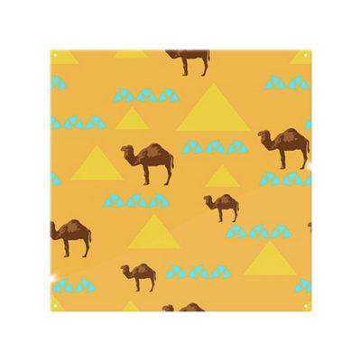 Pattern With Camels Splash Back designer style