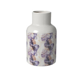 Patterned Ceramic Decorative Vase - H25 cm