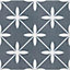 Patterned Wickford Grey 330mm x 330mm Porcelain Wall & Floor Tiles (Pack of 13 w/ Coverage of 1.42m2)