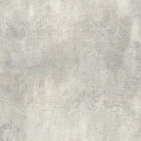 Paul Moneypenny Light Grey Castello Plaster Patina Wallpaper for Grandeco