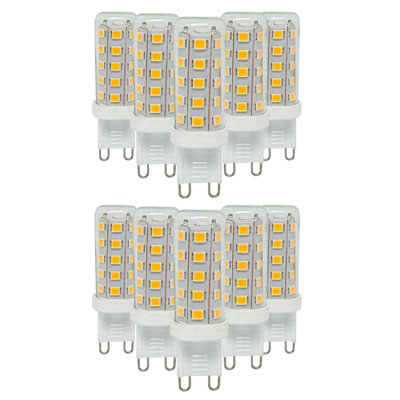 paul russells LED G9 Dimmable 2 Pin Bulb, 3W 470 Lumens, 25w Equivalent ...