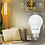 paul russells LED GLS Dimmable Bulb Edison Screw ES E27, 8.5W 806Lumens A60, 60w Equivalent, 2700K Warm White Light Bulbs