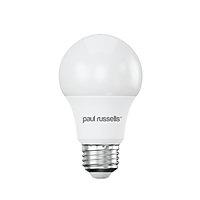 paul russells LED GLS Dimmable Bulb Edison Screw ES E27, 8.5W 806Lumens A60, 60w Equivalent, 6500K Day Light Bulbs