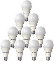 paul russells LED GLS Light Bulb, 16W 1901 Lumens, 120w Equivalent, 3000K Warm White, Pack of 10