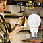paul russells LED GLS Light Bulbs Bayonet Cap B22 BC Cap, 60w Equivalent, 8W 806LM LED Bulbs, 6500K Day Light Bulb, Pack of 10