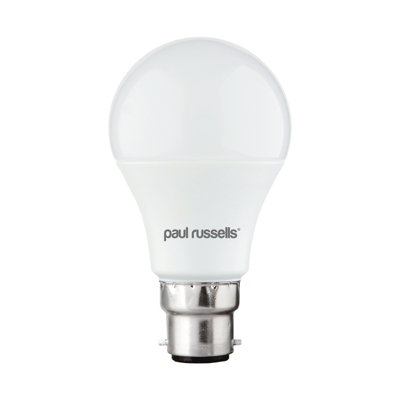 paul russells LED GLS Light Bulbs Bayonet Cap B22 BC Cap, 60w Equivalent, 8W 806LM LED Bulbs, 6500K Day Light Bulb