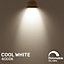 paul russells LED GU10 Dimmable Bulb, 4.5W 345 Lumens, 50w Equivalent, 4000K Cool/Natural White, Ceiling Spotlights, Pack of 10