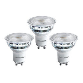 paul russells LED GU10 Dimmable Bulb, 4.5W 345 Lumens, 50w Equivalent, 4000K Cool/Natural White, Ceiling Spotlights, Pack of 2