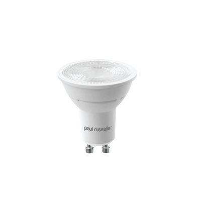 paul russells LED GU10 Dimmable Bulb, 4.5W 345 Lumens, 50w Equivalent, 4000K Cool White/Natural White, Ceiling Spotlights