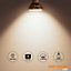paul russells LED GU10 Light Bulb, 4.5W 420 Lumens, 35w Equivalent, 4000K Cool White, Ceiling Spotlights, Pack of 10