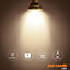 paul russells LED GU10 Light Bulb, 5.5W 550 Lumens, 75w Equivalent, 4000K Cool White, Ceiling Spotlights, Pack of 20