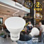 paul russells LED GU10 Light Bulb, 7W 600 Lumens, 45w Equivalent, 2700K Warm White, Ceiling Spotlights, Pack of 20