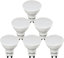 paul russells LED GU10 Light Bulb, 7W 600 Lumens, 45w Equivalent, 4000K Cool White, Ceiling Spotlights, Pack of 6