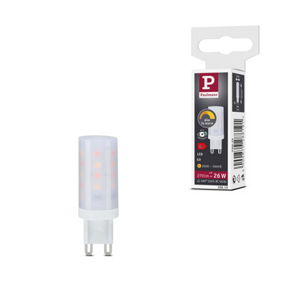 Paulmann 28819 LED lamp pin base G9 230V 270lm 4W 2000 - 3000K clear ...