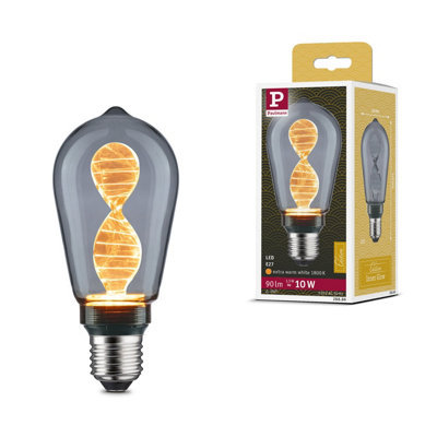 Paulmann 28886 LED lamp Inner Glow Edition Corn 90lm Smoke glass 3.5W ...
