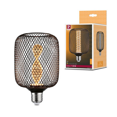 Paulmann 29083 Metallic Glow Edition Standard 230V LED lamp Zyl E27 ...