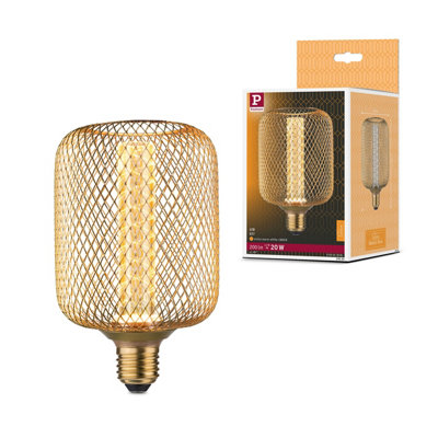 Paulmann 29085 Metallic Glow Edition Standard 230V LED lamp Zyl E27 ...