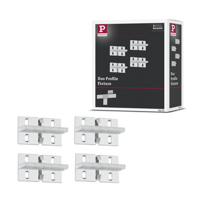 Paulmann 70275 Duo Profile Fixture for mounting Duo Profile to wall or ...