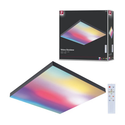 Paulmann 79908 LED panel Velora Rainbow angular incl. 1x19 W dimmable ...