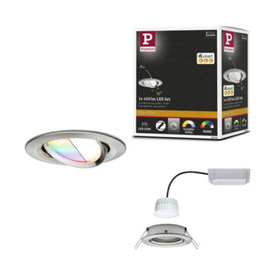 Paulmann 92964 Nova Plus LED recessed luminaire Smart Home Zigbee rnd ...