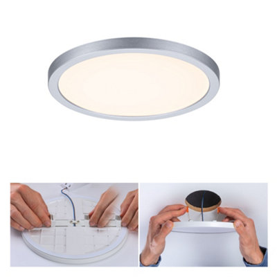 Paulmann 93034 LED recessed luminaire panel Areo VariFit IP44 warm ...
