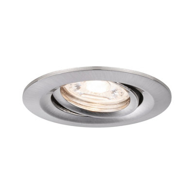 Paulmann 94294 Nova mini LED recessed luminaire coin round swivelling ...