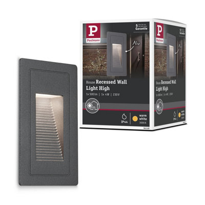 Paulmann 94382 LED exterior luminaire recessed wall luminaire High IP65 ...