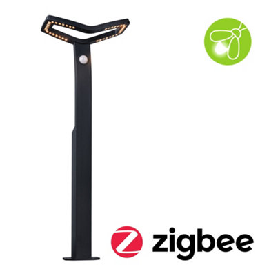 Paulmann 94792 LED bollard light Zigbee 3.0 Alara motion sensor insect ...