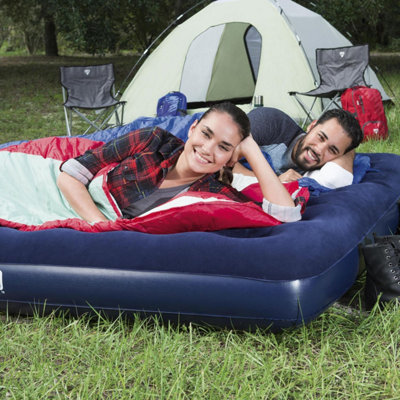 King size hotsell inflatable camping mattress