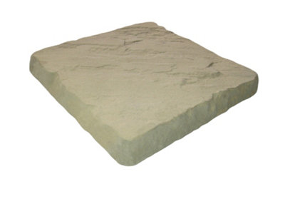 Paving Patio Kit 'The Gawsworth' Weathered York 5.76m2 (2.4m x2.4m) - 4