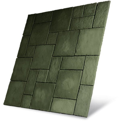 Paving Patio Kit 'The Henbury' Antique Grey 5.76m2 (2.25m x2.25)