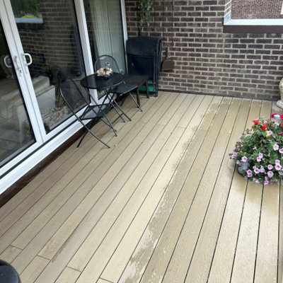Paving Stones Direct Chestnut Composite Decking  2.4m (70 Boards)