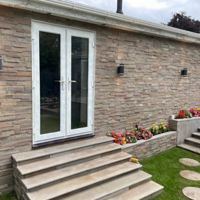 Paving Stones Direct Raj Green Sandstone Wall Cladding (5m2)