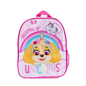 Paw Patrol Childrens/Kids Dreaming Of Unicorns Backpack Pink (One Size)