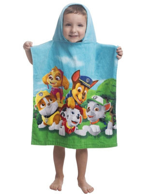 Paw Patrol Hooded Towel Poncho Price Comparisons | Compare The Build