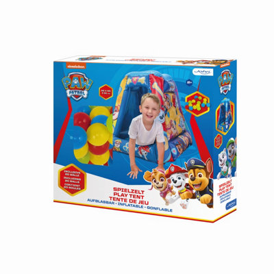 Paw Patrol Inflatable Ball Pit With 20 Colourful Balls Included