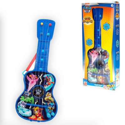 Paw Patrol: Mighty Pups Guitar Musical Percussion Instrument Educational