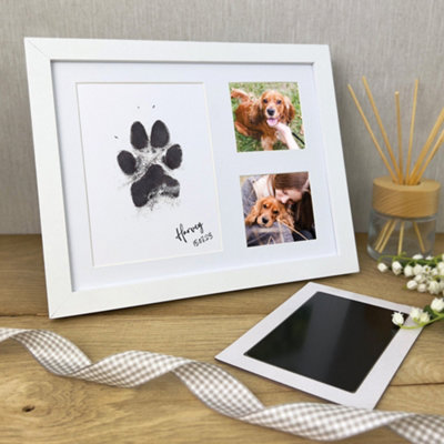 Paw print frame outlet kit