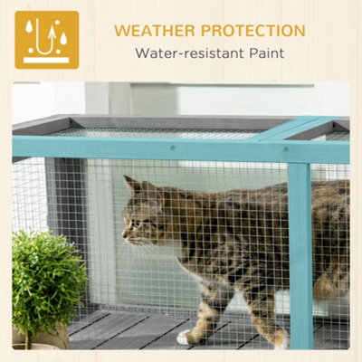 PawHut 150cm Large Cat Tunnel w/ Multiple Entrances - 5