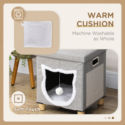 Cat house hot sale ottoman