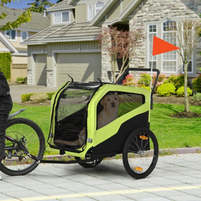 Large store dog trailer