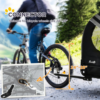 2 wheel best sale bike trailer