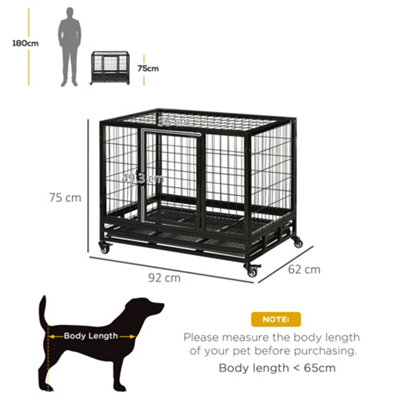 Central metal 2024 dog crates