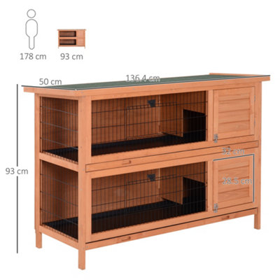 5ft hotsell double hutch