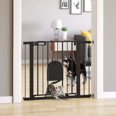 Double door stair gate hotsell